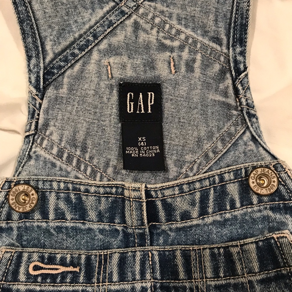 The Gap XS (size 4) Denim Overalls